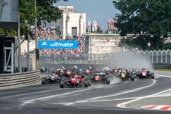 start, Lance Stroll, Prema Powerteam Dallara F312 - Mercedes-Benz