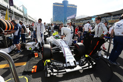 Felipe Massa, Williams FW38, sur la grille