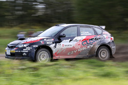 Sanjay Takale, Noriko Takeshita, Subaru Impreza WRX, Cusco Racing