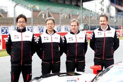 Hisatake Murata, Toshio Sato, Pascal Vasselon, Rob Leupen, Toyota Racing