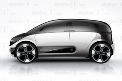 Apple Car rendering