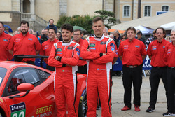 #82 Risi Competizione Ferrari 488 GTE: Giancarlo Fisichella, Toni Vilander