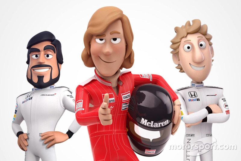 McLaren Tooned