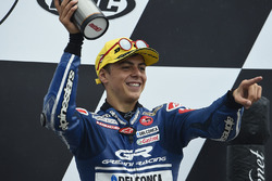 Podio: il terzo classificato Fabio Di Giannantonio, Gresini Racing Moto3