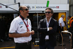 Bruno Michel con Alejandro Agag - CEO, Formula E