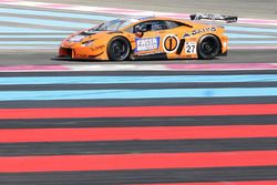 #27 Orange 1 Team Lazarus Lamborghini Huracan: Thomas Biagi, Fabrizio Crestani