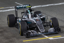 Race winner Nico Rosberg, Mercedes AMG F1 Team W07