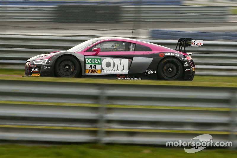 #44 Aust Motorsport, Audi R8 LMS: Mikaela Åhlin-Kottulinsky, Marco Bonanomi