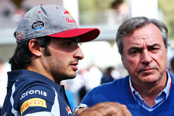 Carlos Sainz Jr., Scuderia Toro Rosso ve babası Carlos Sainz