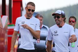 Jenson Button, McLaren Honda y Fernando Alonso, McLaren Honda