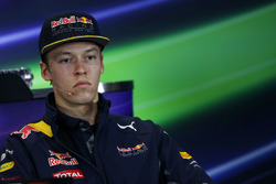 Daniil Kvyat, Red Bull Racing in the press conference