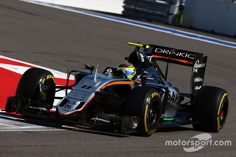 Perez celebrated his 100th weekend in F1