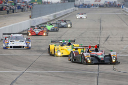 #8 Starworks Motorsports ORECA FLM09: Jack Hawskworth, Chris Cumming, Renger van der Zande, Alex Popow