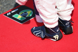 Felipe Massa, Williams as the grid observes the national anthem