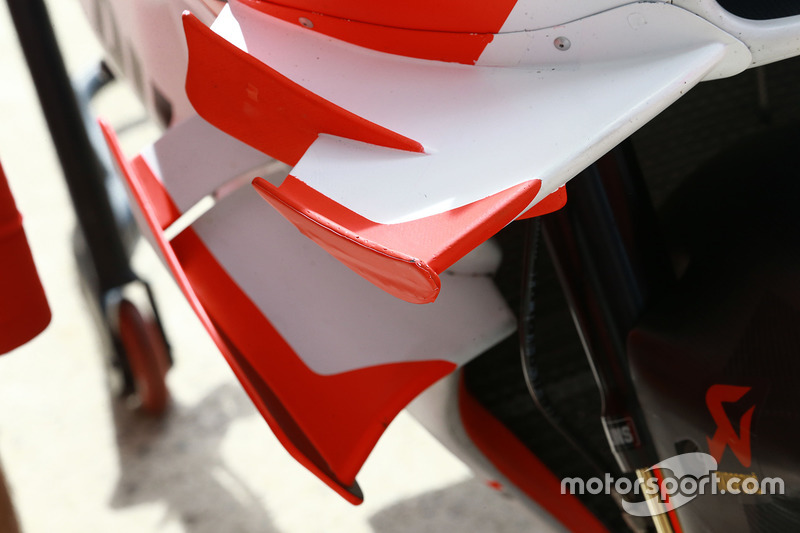 Detail winglet Ducati Team