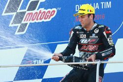 Johann Zarco, Ajo Motorsport, fête sa victoire