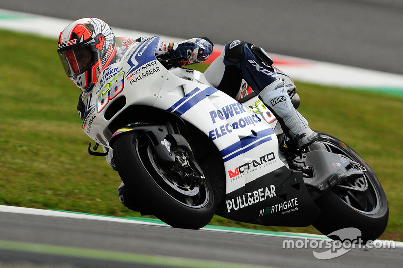 Yonny Hernandez (Aspar) 16. Platz (Frühstart / Ride Through)