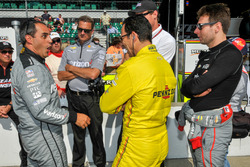 Juan Pablo Montoya, Team Penske Chevrolet, Helio Castroneves, Team Penske Chevrolet, Will Power, Tea