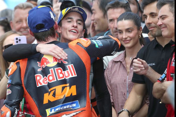 Pedro Acosta, Red Bull KTM Factory Racing, Marc Marquez, Ducati Team