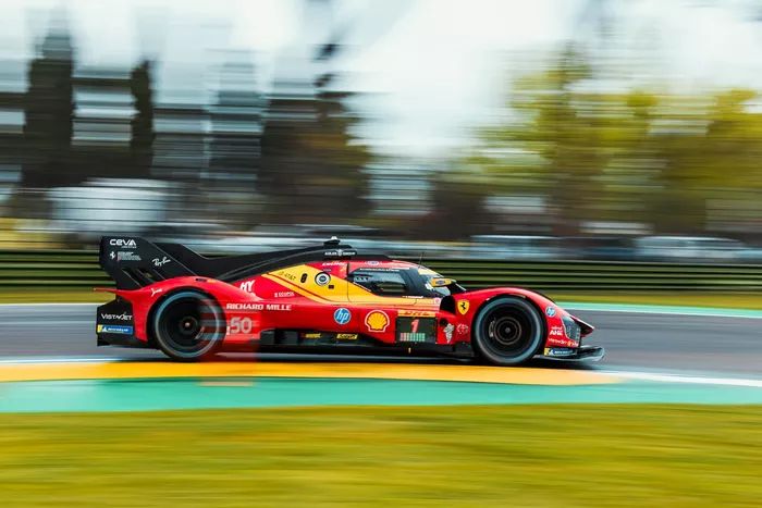#50 Ferrari AF Corse Ferrari 499P: Antonio Fuoco, Miguel Molina, Nicklas Nielsen
