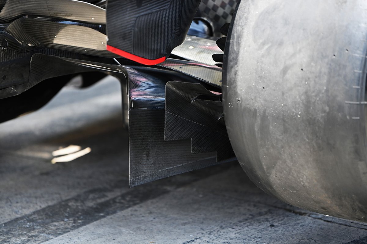 Ferrari F1-75: Diffusor