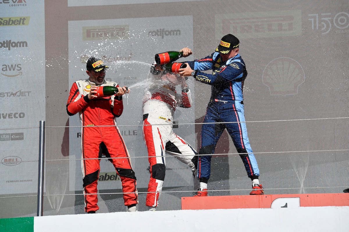 Il podio della Finale Coppa