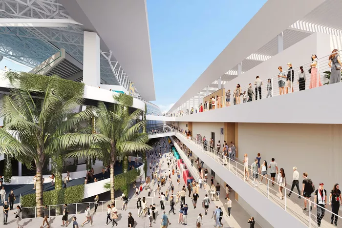 Miami GP new Paddock Club rendering