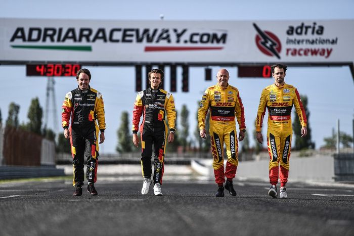 Gilles Magnus, Nathanaël Berthon, Frédéric Vervisch, Tom Coronel, Comtoyou Team Audi Sport, Audi RS 3 LMS TCR