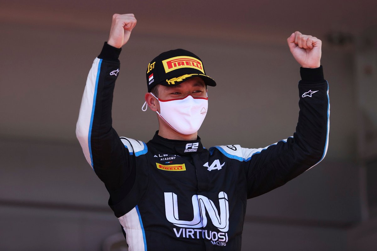 El ganador: Guanyu Zhou, UNI-Virtuosi