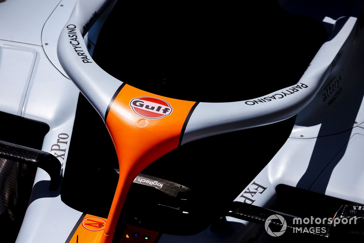 McLaren MCL35M: Halo