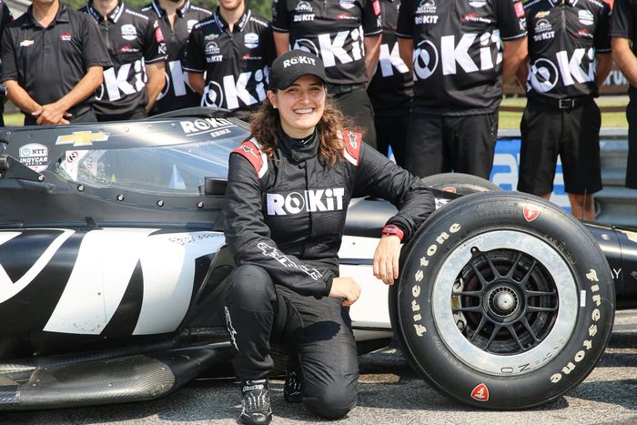 Tatiana Calderón, A.J. Foyt Enterprises