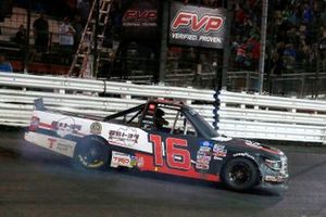 Race winner Austin Hill, Hattori Racing Enterprises, Toyota Tundra