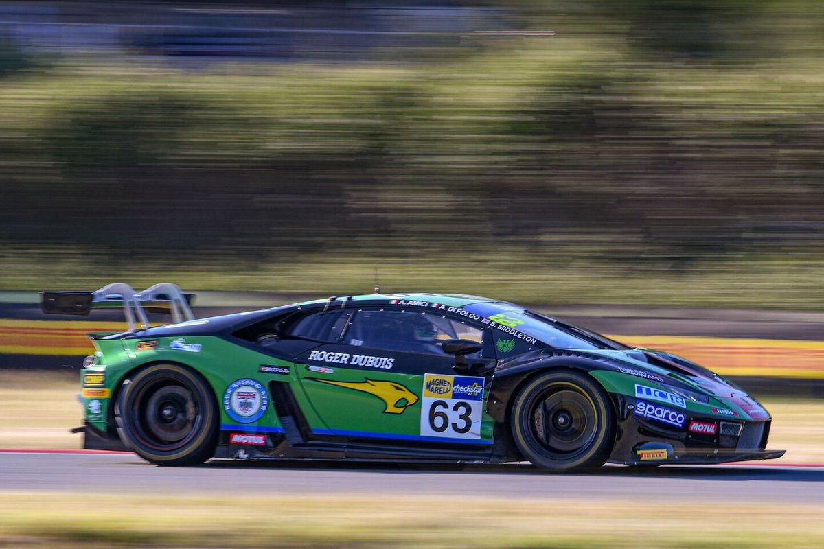 #63 Imperiale Racing, Lamborghini Huracan GT3 Evo: Andrea Amici, Alberto Di Folco, Stuart Middleton