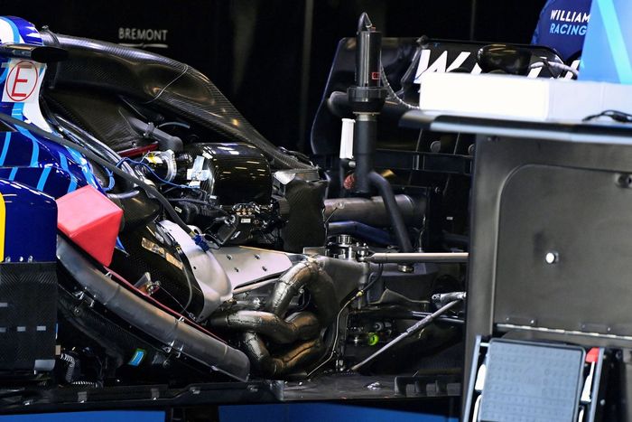 Detalle del Williams FW43B 