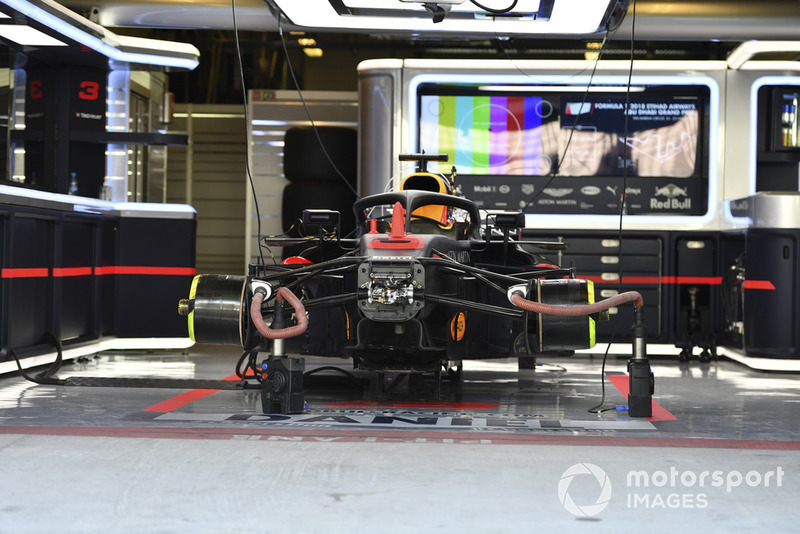 Red Bull Racing RB14 in the garage