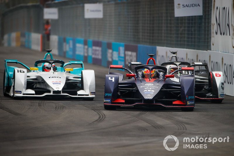 Robin Frijns, Envision Virgin Racing, Audi e-tron FE05 Maximilian Gunther, Dragon Racing, Penske EV-3, Oliver Turvey, NIO Formula E Team, NIO Sport 004