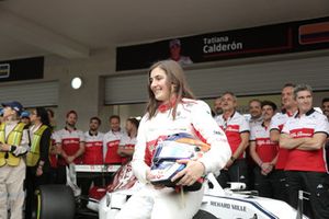 Tatiana Calderon, Sauber C37 Test Pilotu