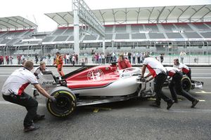 Tatiana Calderon, Sauber C37 Test Pilotu