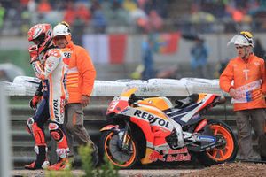 Marc Marquez, Repsol Honda Team after crash