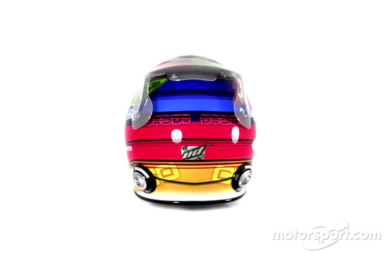 Il casco speciale di Sergio Pérez, Racing Point Force India, per il GP del Messico