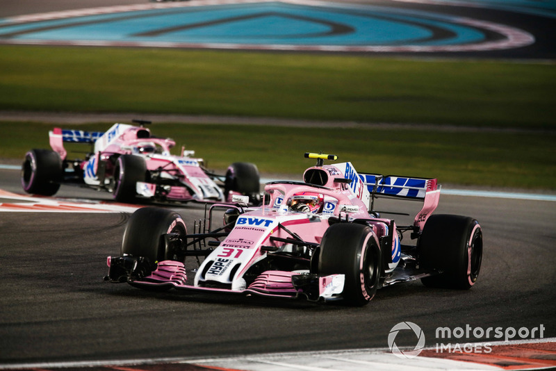 Esteban Ocon e Sergio Pérez, Racing Point Force India VJM11 