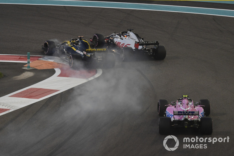 GP Abu Dhabi - Nico Hülkenberg/Romain Grosjean (balapan)