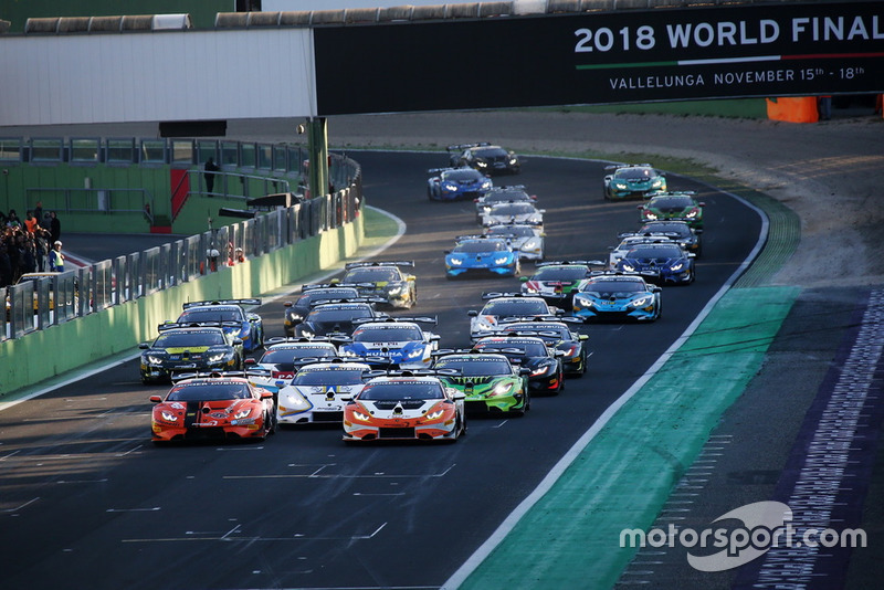 Partenza World Final Gara 1 Pro Pro Am