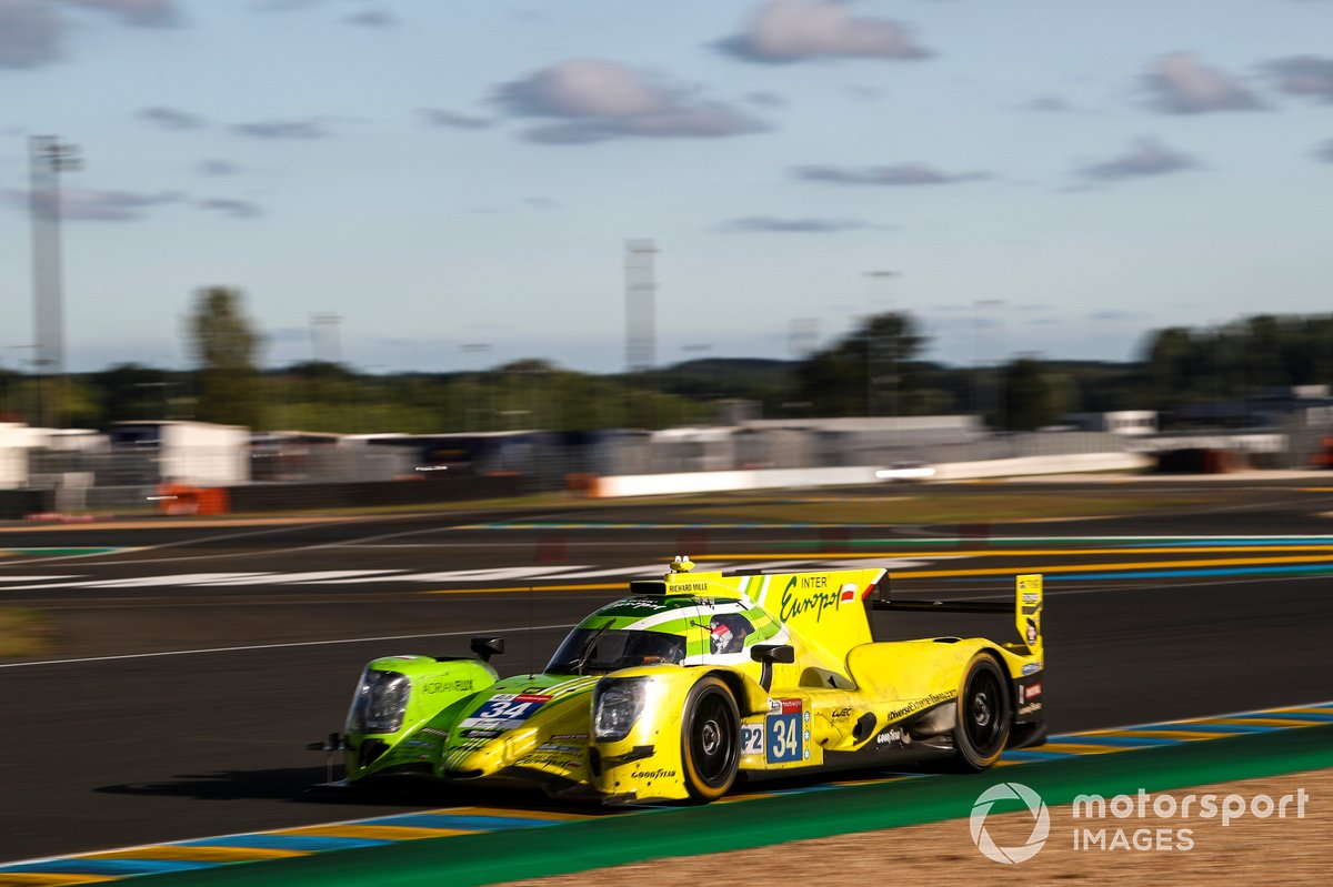 #34 Inter Europol Competition Oreca 07 - Gibson LMP2 of Jakub Smiechowski, Renger Van der Zande, Alex Brundle