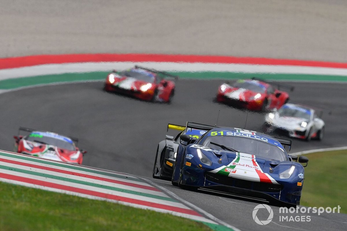 Azione in pista