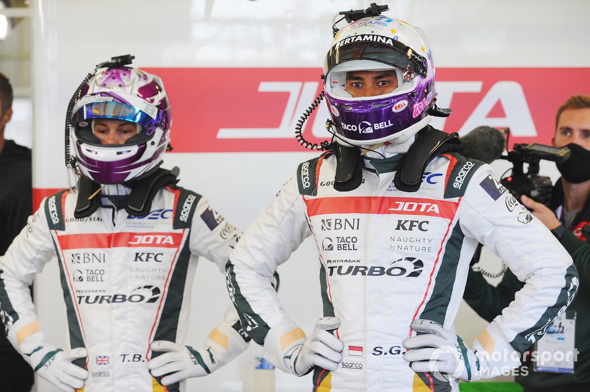 Tom Blomqvist, Sean Gelael, JOTA Oreca 07 - Gibson LMP2