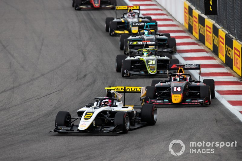 Max Fewtrell, ART Grand Prix e Yuki Tsunoda, Jenzer Motorsport