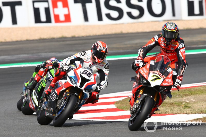 Chaz Davies, Aruba.it Racing-Ducati Team, Tom Sykes, BMW Motorrad WorldSBK Team, Jonathan Rea, Kawasaki Racing Team