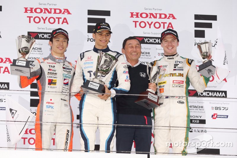 Alex Palou, Sho Tsuboi, Nick Cassidy, Satoru Nakajima