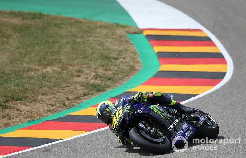 Valentino Rossi, Yamaha Factory Racing crash